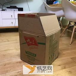 成人纸箱做车教程视频